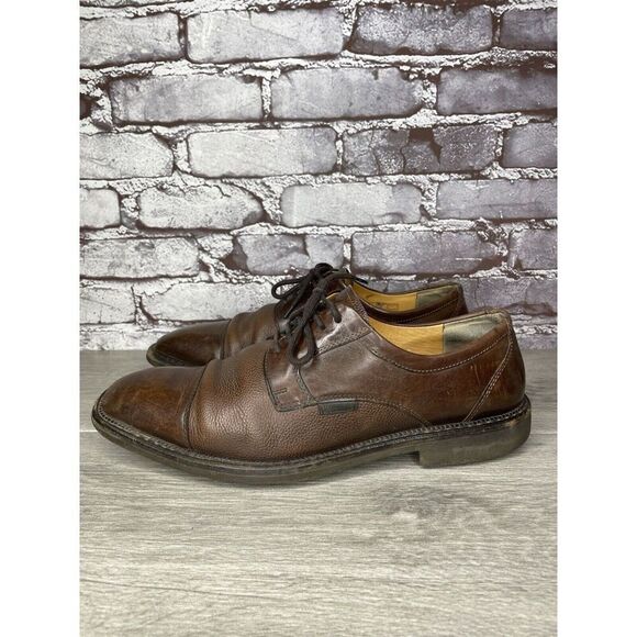 Mephisto Goodyear Welt Brown Leather Oxfords Cap Toe Shoes Men’s Sz 9.5M US/43EU main image 10